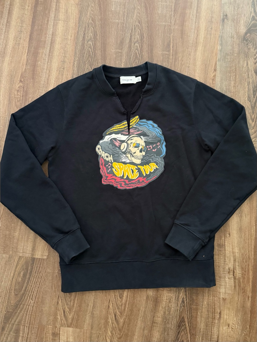 Vintage Coach Space Tour Concert Sweatshirt Size S